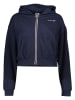 Reebok Sweatjacke in Dunkelblau