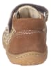 PEPINO Leder-Halbsandalen "Eni" in Beige
