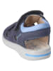 PEPINO Leder-Halbsandalen "Lary" in Dunkelblau