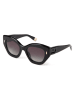 Furla Dames zonnebril zwart/bruin