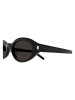Yves Saint Laurent Damskie okulary przeciwsłoneczne w kolorze czarnym