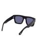 Tom Ford Okulary przeciwsłoneczne unisex w kolorze czarno-brązowym