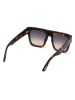 Tom Ford Damen-Sonnenbrille in Braun/ Grau