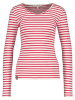 alife and kickin Longsleeve "Bertha" rood/wit