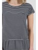 alife and kickin Jurk "Shanna" donkerblauw/wit