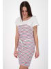 alife and kickin Jurk "Clarice" wit/blauw/rood