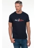 The Time of Bocha Shirt donkerblauw