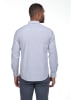 The Time of Bocha Hemd - Regular fit - in Weiß/ Hellblau