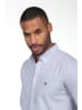 The Time of Bocha Hemd - Regular fit - in Weiß/ Hellblau