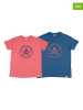 The Time of Bocha 2er-Set: Shirts in Rot/ Blau