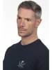 The Time of Bocha 2er-Set: Shirts in Dunkelblau/ Grau