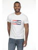 The Time of Bocha 2-delige set: shirts wit/donkerblauw
