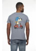 The Time of Bocha 2er-Set: Shirts in Grau/ Dunkelblau