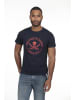 The Time of Bocha 2er-Set: Shirts in Dunkelblau/ Grau