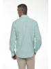 The Time of Bocha 2-delige set: blouses - regular fit - turquoise/wit