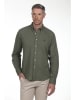 The Time of Bocha 2-delige set: blouses - regular fit - kaki/wit