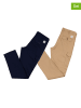 The Time of Bocha 2er-Set: Cargochinos in Beige/ Dunkelblau