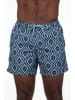 The Time of Bocha 3-delige set: zwemshorts donkerblauw/beige