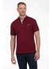 The Time of Bocha Poloshirt in Bordeaux in Rot