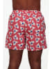 The Time of Bocha Badeshorts in Rot
