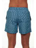 The Time of Bocha Badeshorts in Blau