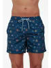 The Time of Bocha Badeshorts in Dunkelblau