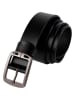 The Time of Bocha Leren riem zwart