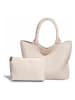 SUVRAI Schultertasche in Creme - (B)30 x (H)42 x (T)14 cm