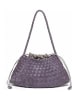 SUVRAI Schultertasche in Lila - (B)35 x (H)20 x (T)12 cm