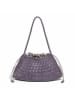 SUVRAI Schultertasche in Lila - (B)35 x (H)20 x (T)12 cm