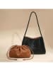 SUVRAI Schultertasche in Schwarz - (B)36 x (H)21 x (T)14 cm