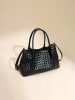 SUVRAI Torebka w kolorze czarnym - 30 x 18 x 10 cm
