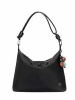SUVRAI Schultertasche in Schwarz - (B)32 x (H)24 x (T)11 cm