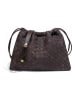 SUVRAI Umhängetasche in Braun - (B)32 x (H)26 x (T)13 cm