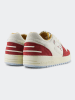 Kangaroos Skórzane sneakersy "Hot Shot Lo" w kolorze beżowo-czerwonym