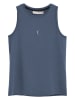 Polo Club Top in Blaugrau