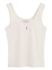 Polo Club Top in Creme