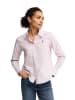 Polo Club Blouse - regular fit - wit/lichtroze