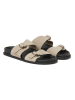 Polo Club Leder-Pantoletten in Beige