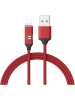 SmartCase Lightning-Kabel in Rot - (L)1 m