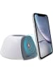 SmartCase Induktions-Bluetooth-Lautsprecher in Weiß/ Grau