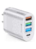 SmartCase USB-Ladenetzstecker in Weiß