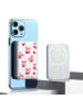 SmartCase Powerbank in Weiß/ Rot - 10.000 mAh