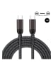 SWEET ACCESS USB-C-Kabel in Schwarz - (L)1 m