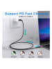 SWEET ACCESS Kabel USB-C w kolorze czarnym - dł. 1 m