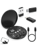 SWEET ACCESS 6-in-1-USB-Adapter mit SIM-Kartenfach in Schwarz