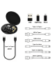 SWEET ACCESS 6-in-1-USB-Adapter mit SIM-Kartenfach in Schwarz