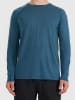 4F Wollen functionele longsleeve blauw