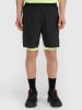 4F Trainingsshort zwart/geel