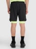 4F Trainingsshorts in Schwarz/ Gelb
